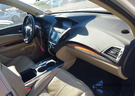 2017 Acura Mdx Advance Package z USA, uszkodzony, nr VIN 5FRYD4H80HB003615